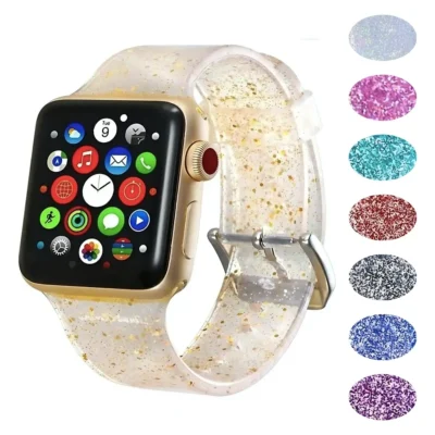 Glitter Serisi - Apple Watch Kordon