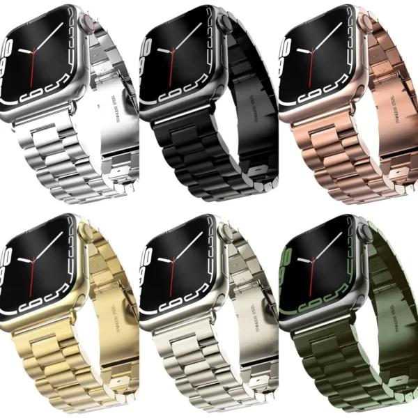 Klasik Metal Serisi - Apple Watch Çelik KordonKlasik Metal Serisi - Apple Watch Çelik Kordon