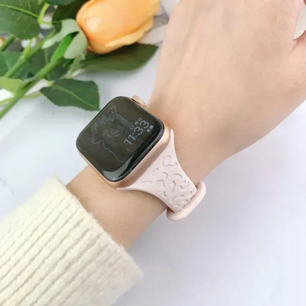 Leopar İnce Serisi - Apple Watch Kordon