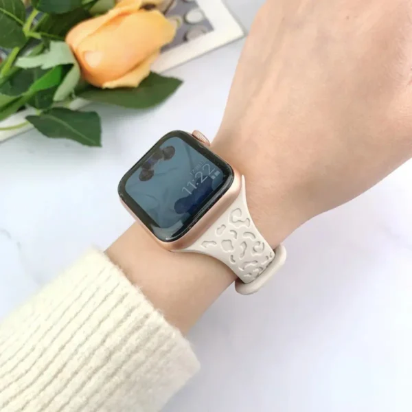 Leopar İnce Serisi - Apple Watch Kordon