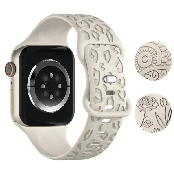 3D Desenli Serisi – Apple Watch Kordon