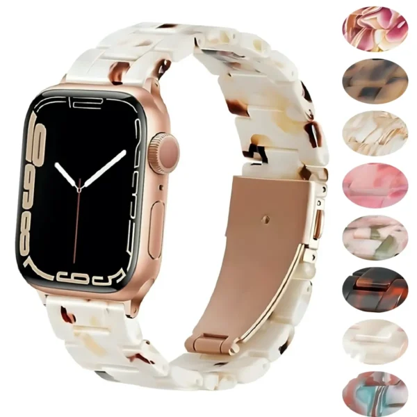 Granit Rosegold Serisi - Apple Watch Kordon