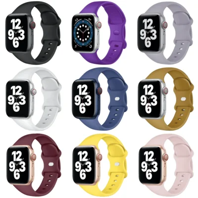 Silikon Serisi - Apple Watch Kordon