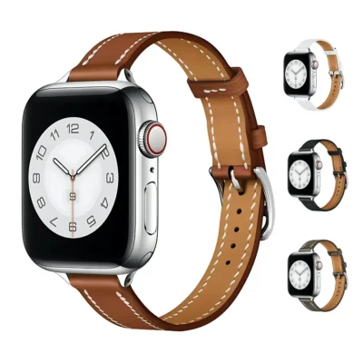 İnce Odin Serisi – Apple Watch Deri Kordon