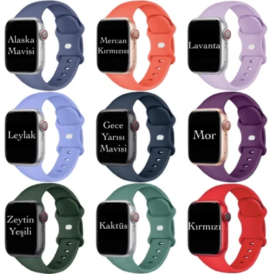 Silikon 2 Serisi - Apple Watch Kordon