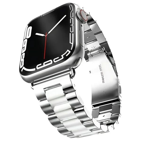 Çift Ton Metal Serisi - Apple Watch Çelik Kordon