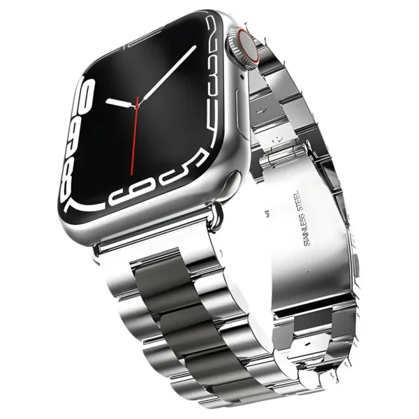 Çift Ton Metal Serisi - Apple Watch Çelik Kordon