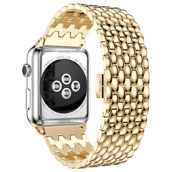 Luxe Metal Serisi - Apple Watch Çelik Kordon