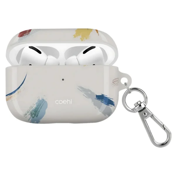 Reverie AirPods Pro Desenli Kılıf Fildişi