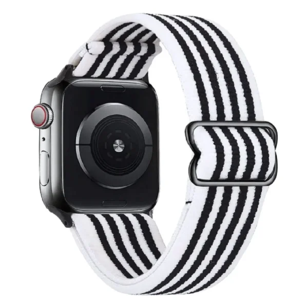 Boho Apple Watch Kordon Mono Çizgili