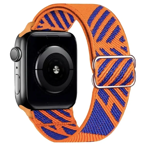 Boho Apple Watch Kordon Zigzag Turuncu