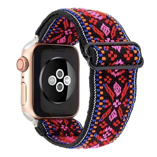 Boho Apple Watch Kordon Anadolu Kırmızısı