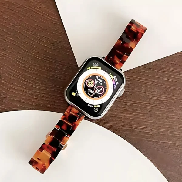 İnce Granit Gümüş Apple Watch Kordon