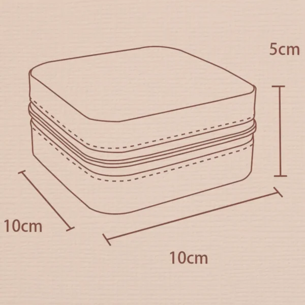 Koza Serisi – Mini Takı Organizer Çantası