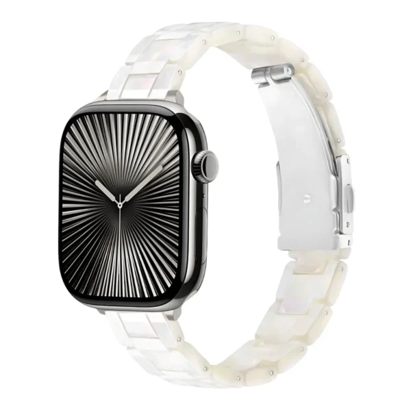 İnce Granit Gümüş Apple Watch Kordon
